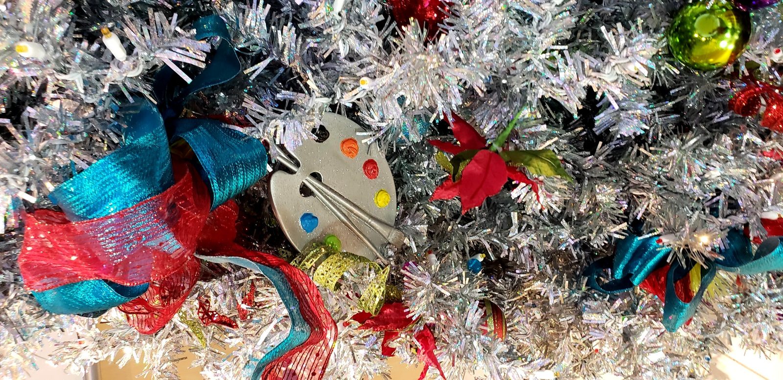 Christmas tree decorations at Castaway Cay