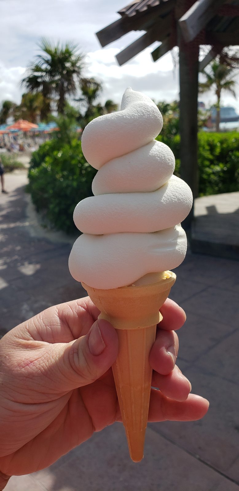 Soft serve at Castaway Cay