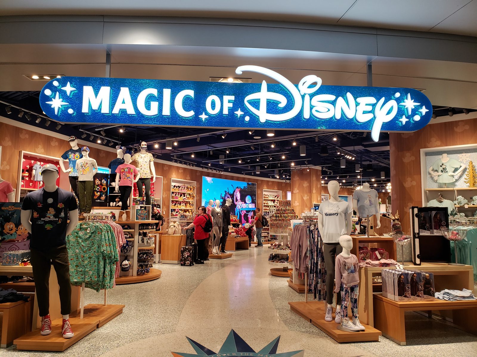 Stopped at the Magic of Disney store in Orlando
