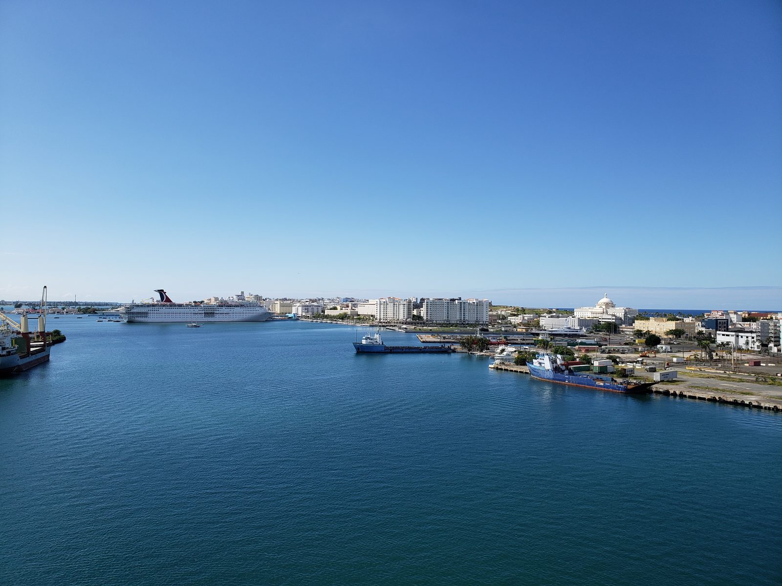 San Juan from the ship