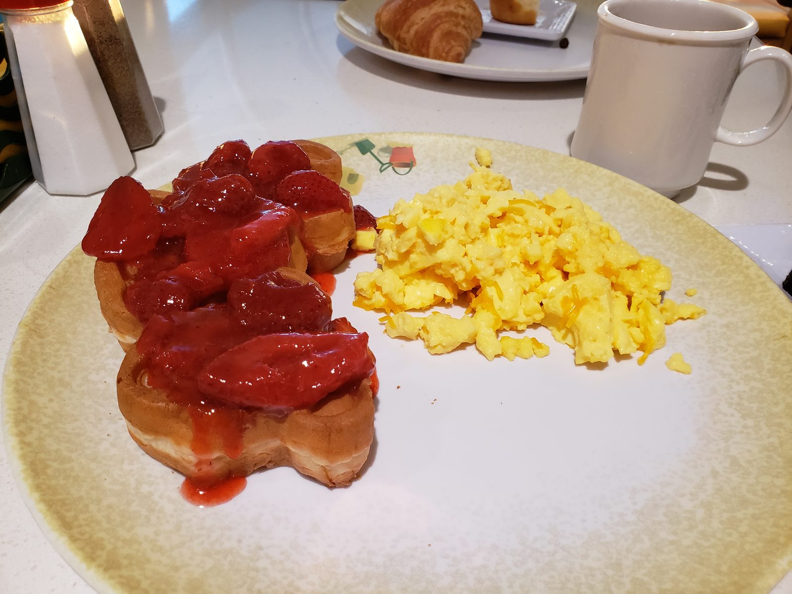 One last breakfast before we said goodbye to the ship