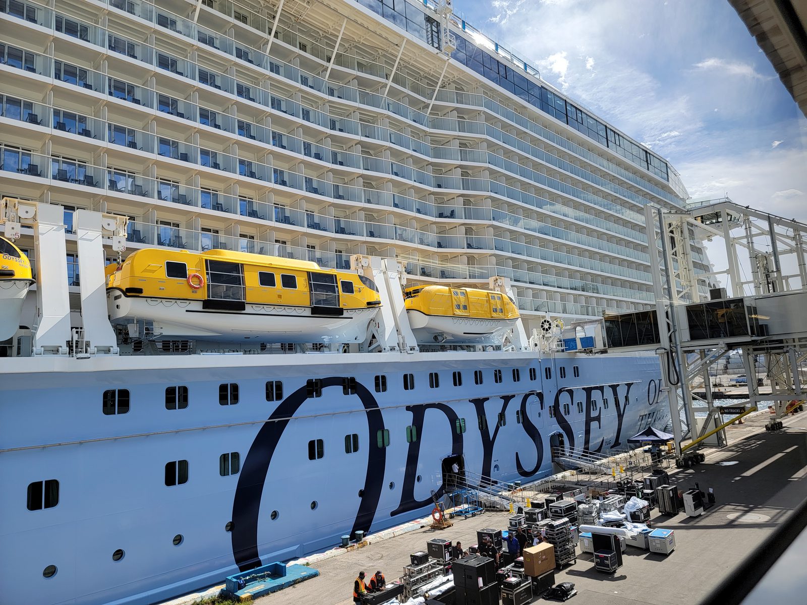 Our first look at the Odyssey of the Seas