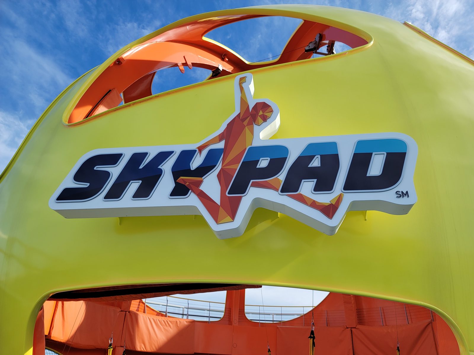 The SkyPad on the Odyssey of the Seas