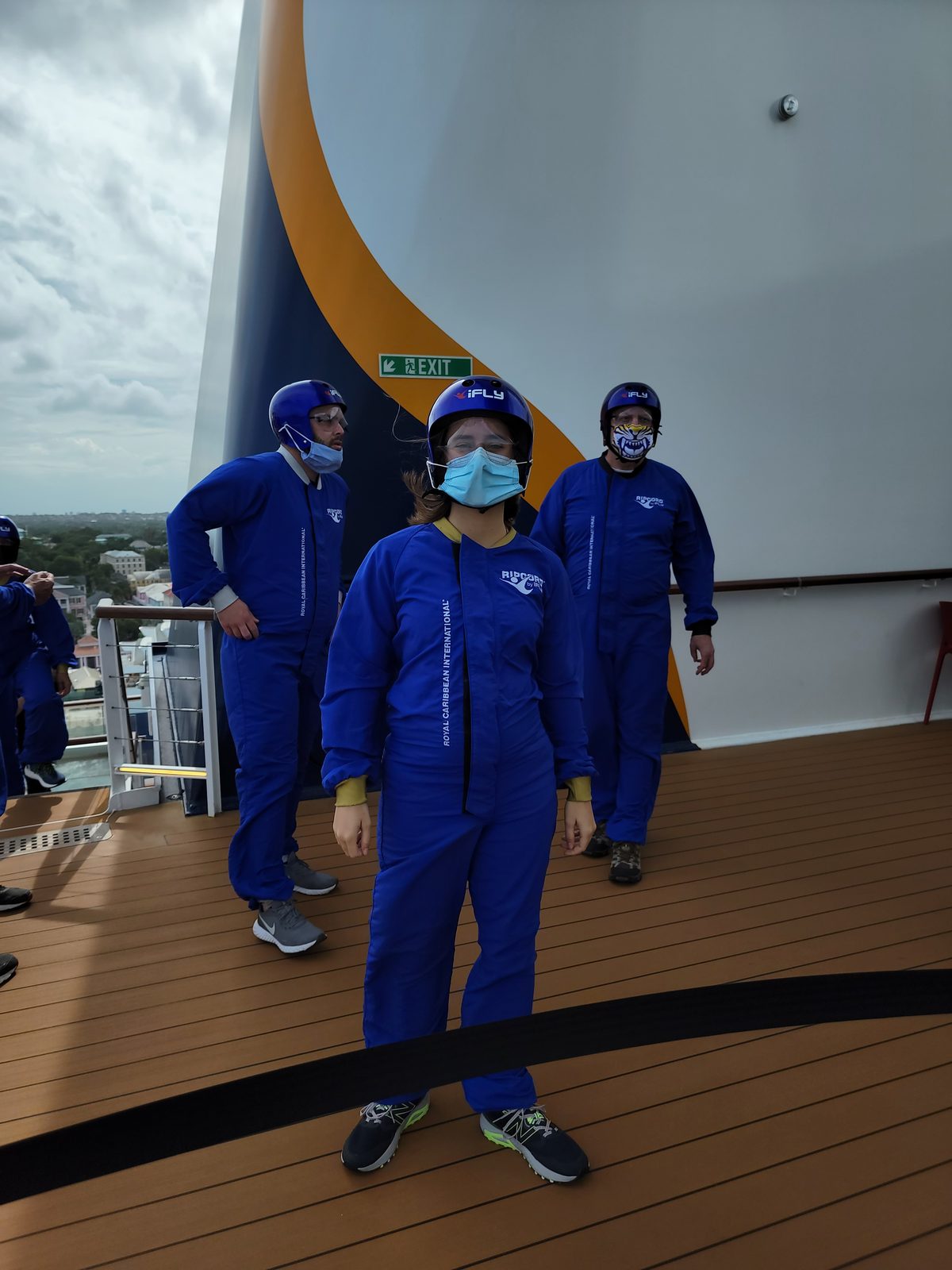 Suited up for RipCord by iFly