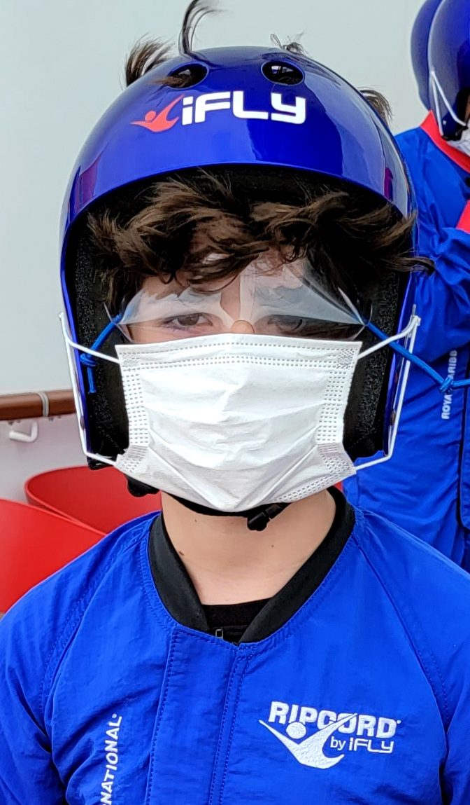 Suited up and ready for the RipCord flight