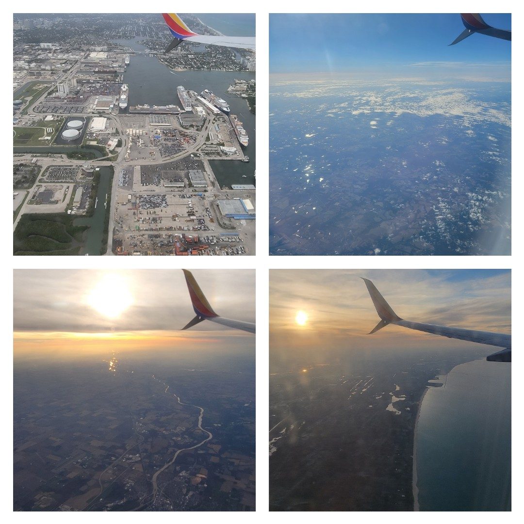 Flying home from Fort Lauderdale on Southwest