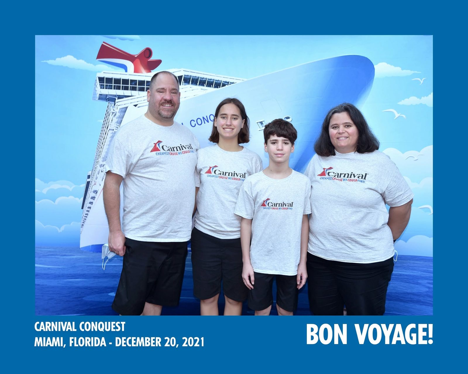 Aboard the Carnival Conquest