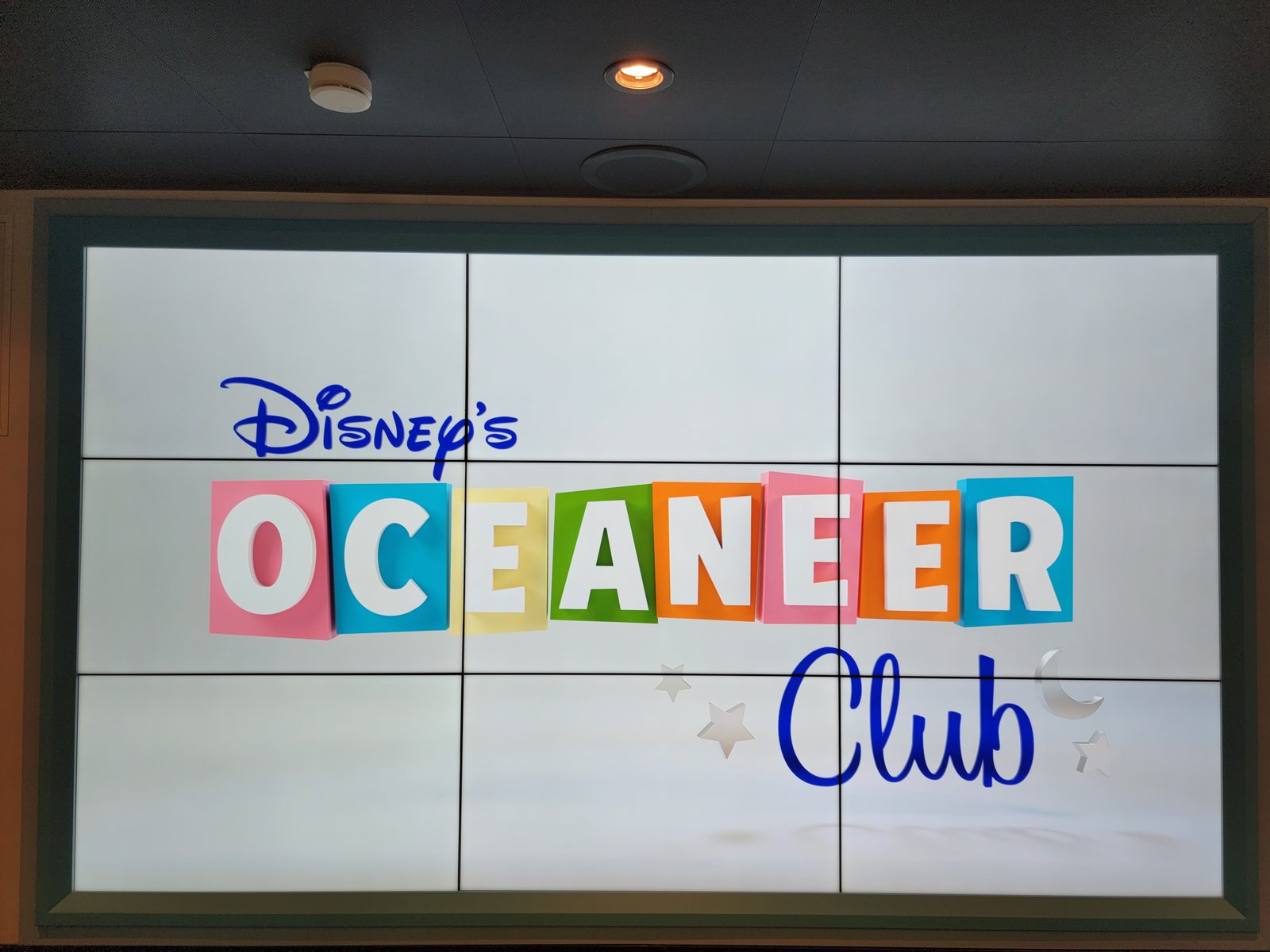 The Oceaneer Club sign on the Wish