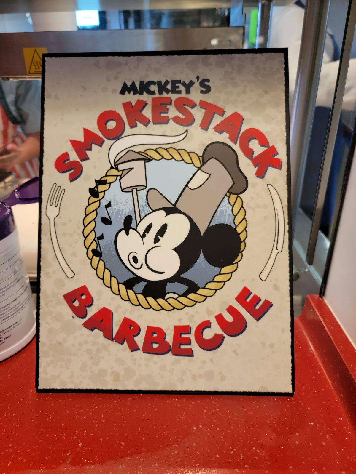 Mickey's Smokestack Barbecue on the Wish