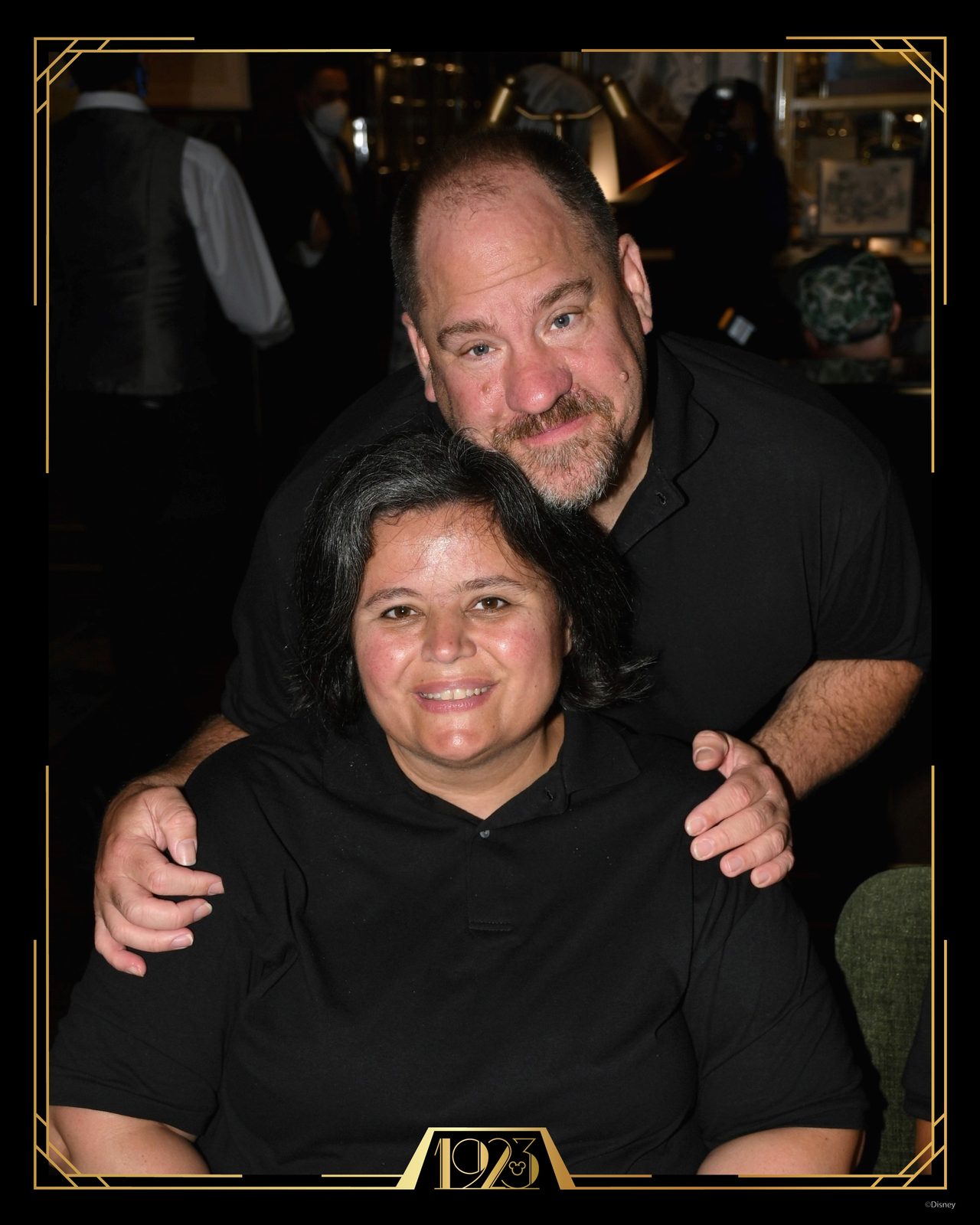 Kathy and Michael at our table in 1923