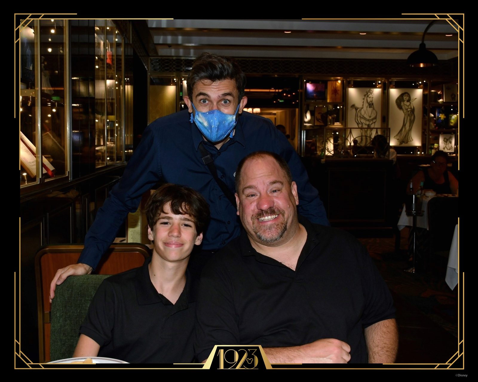 Thomas and Michael at 1923 with a Thotographer behind us