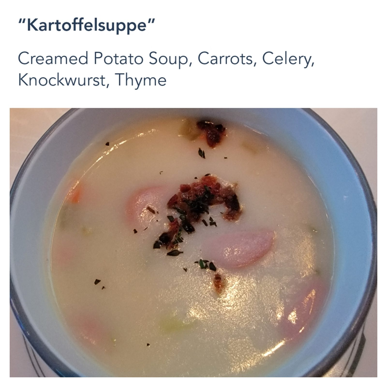 Kartoffelsuppe at dinner in Worlds of Marvel