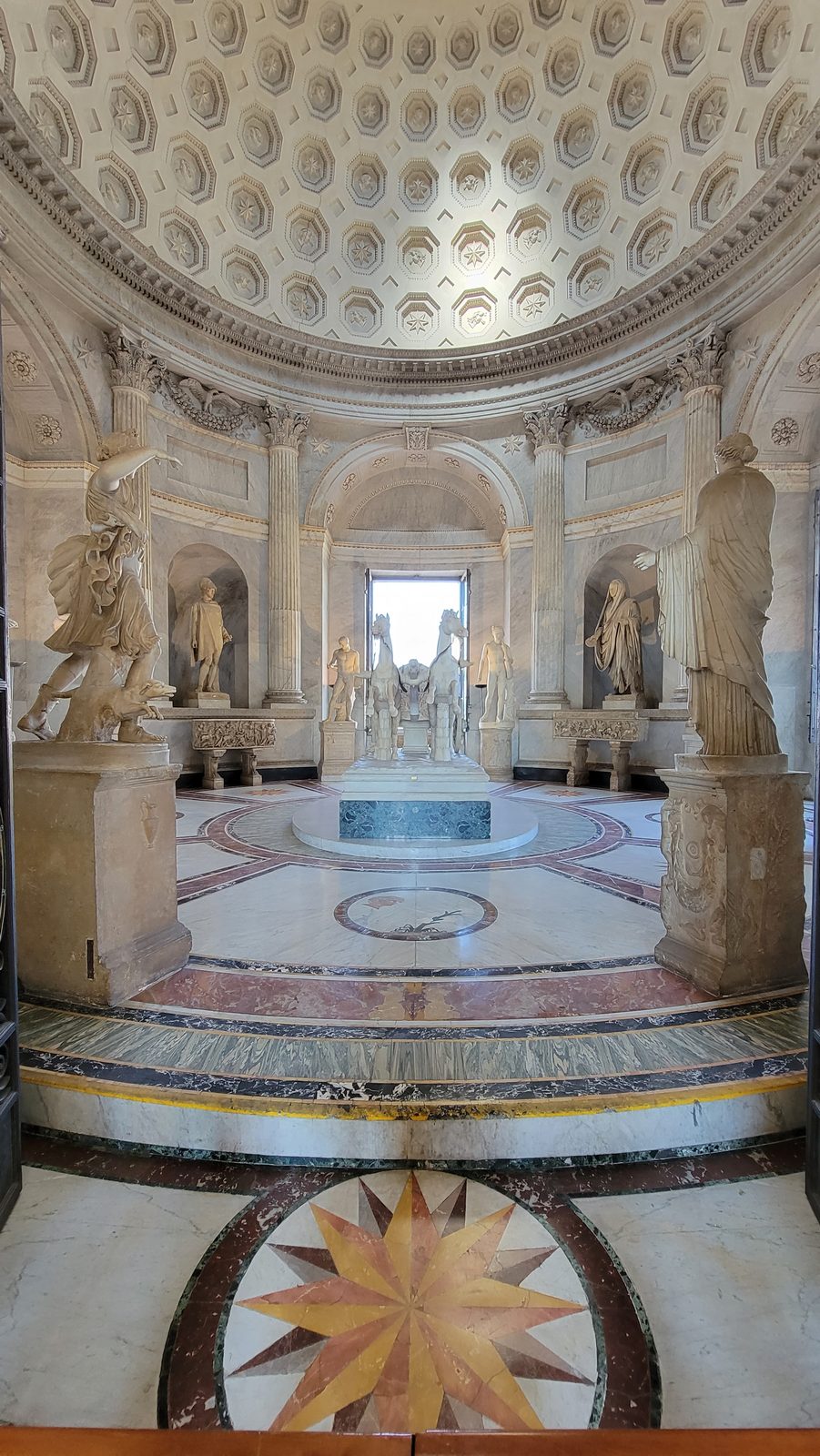 The Round Room in the Vatican Museums