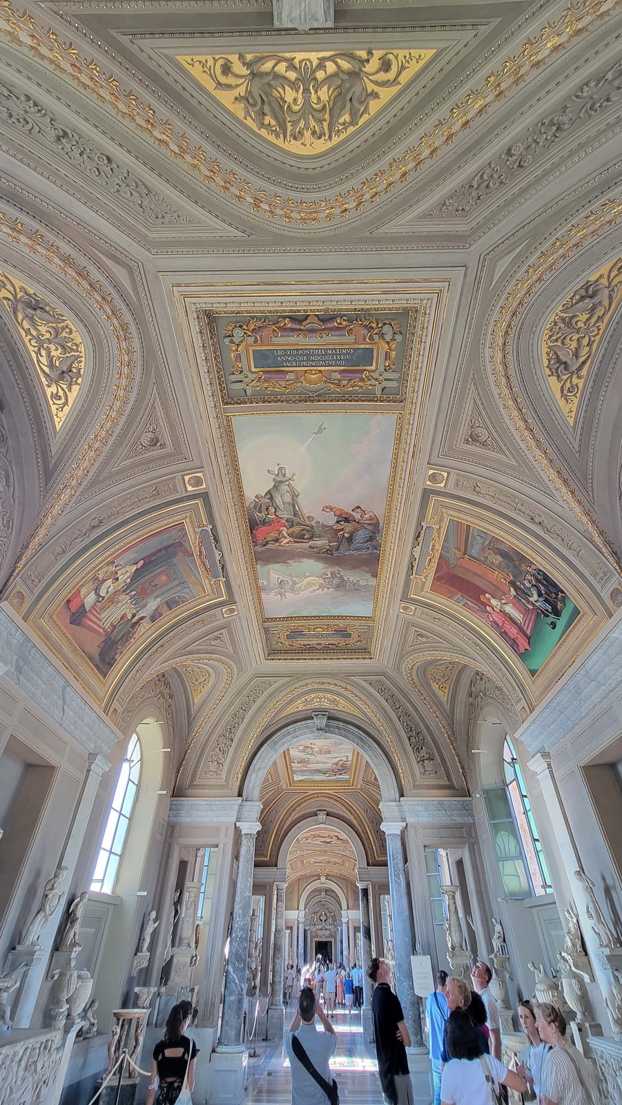 Another gallery in the Vatican Museums