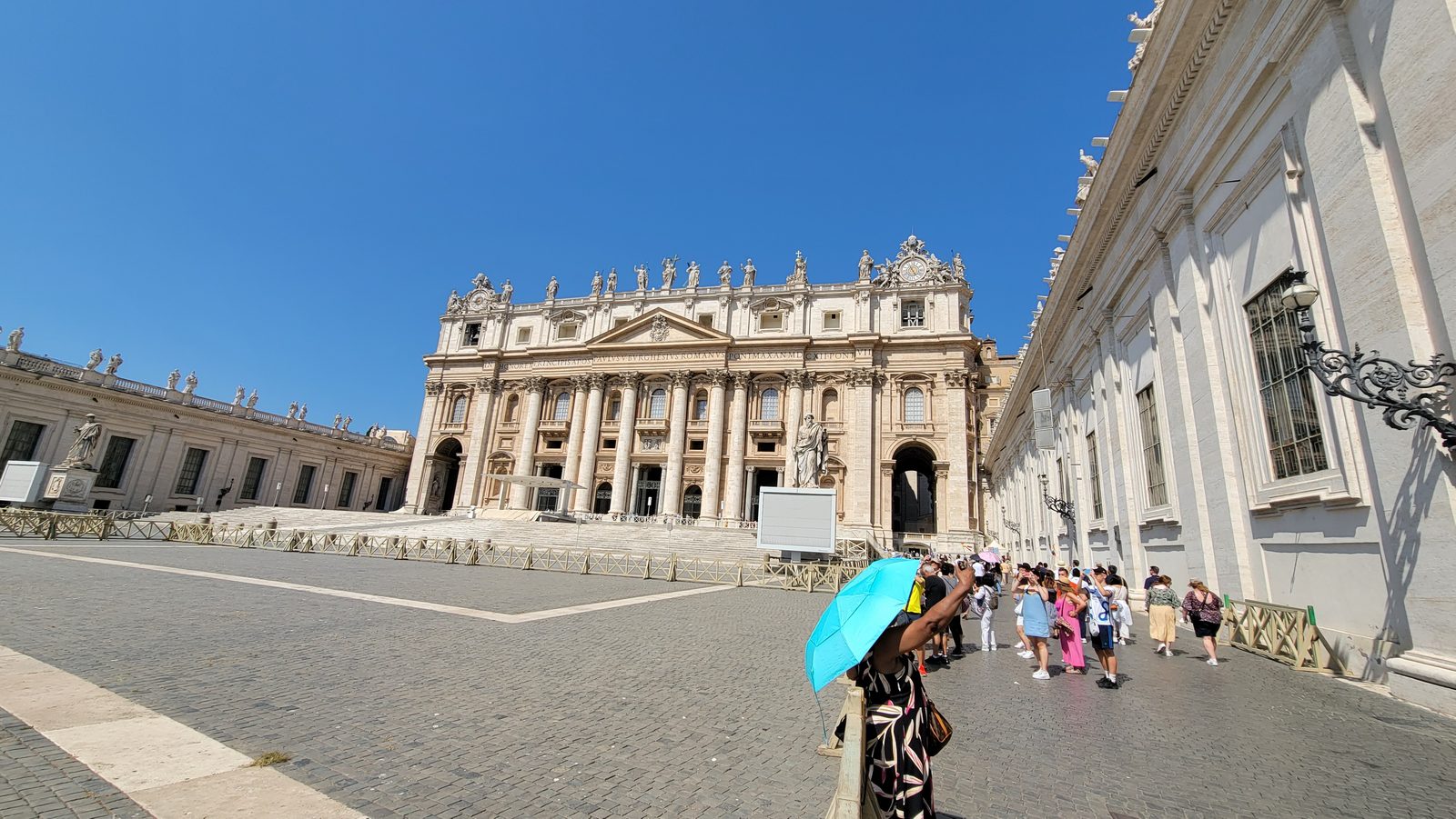St. Peter's Basilica from the square