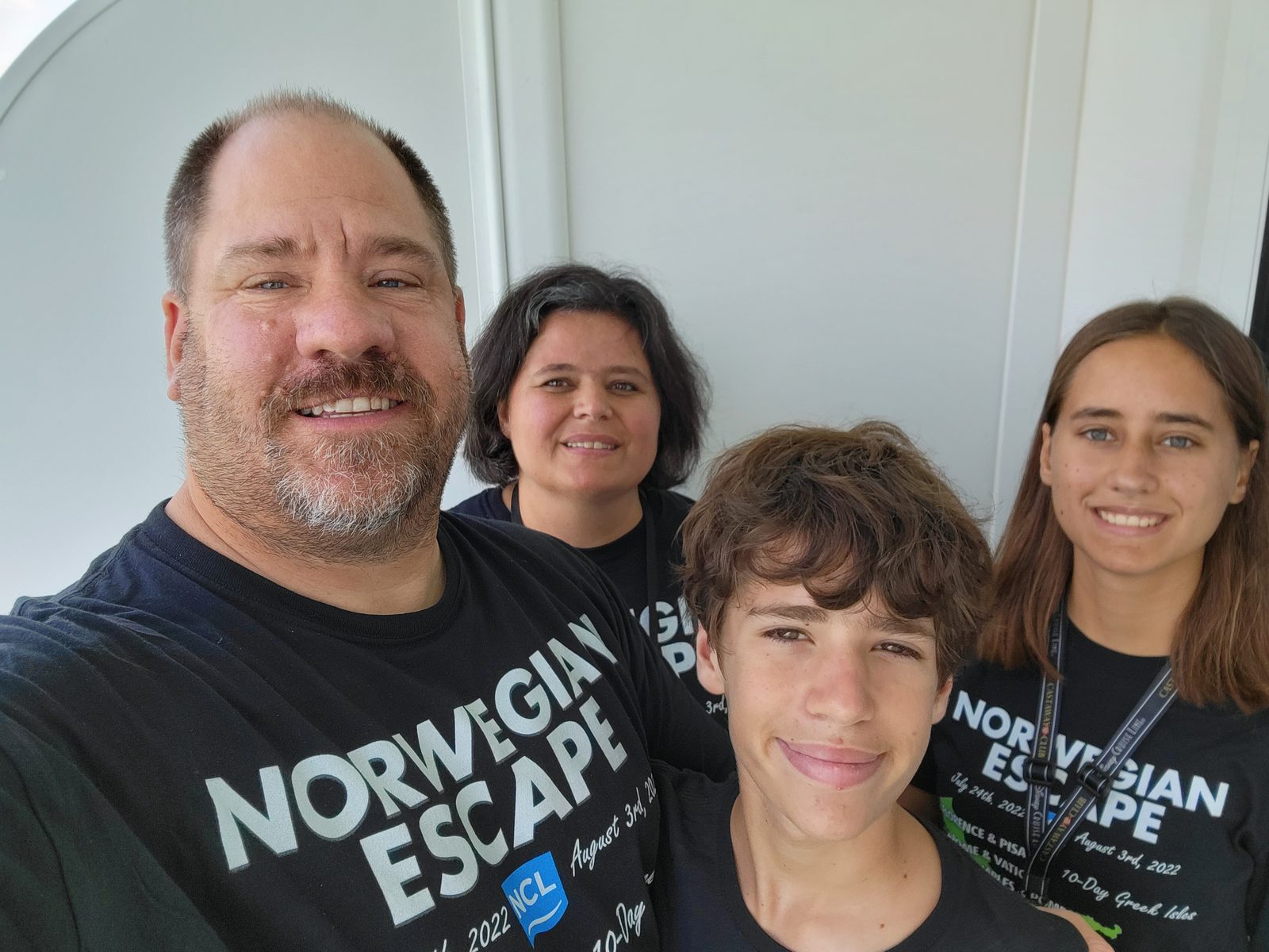 Made it to our room on the Norwegian Escape.