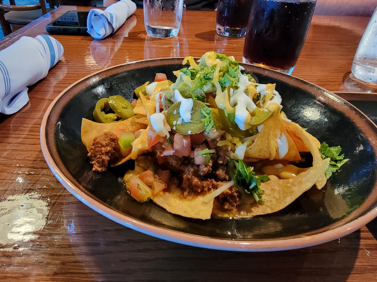 Nachos at O'Sheehan's