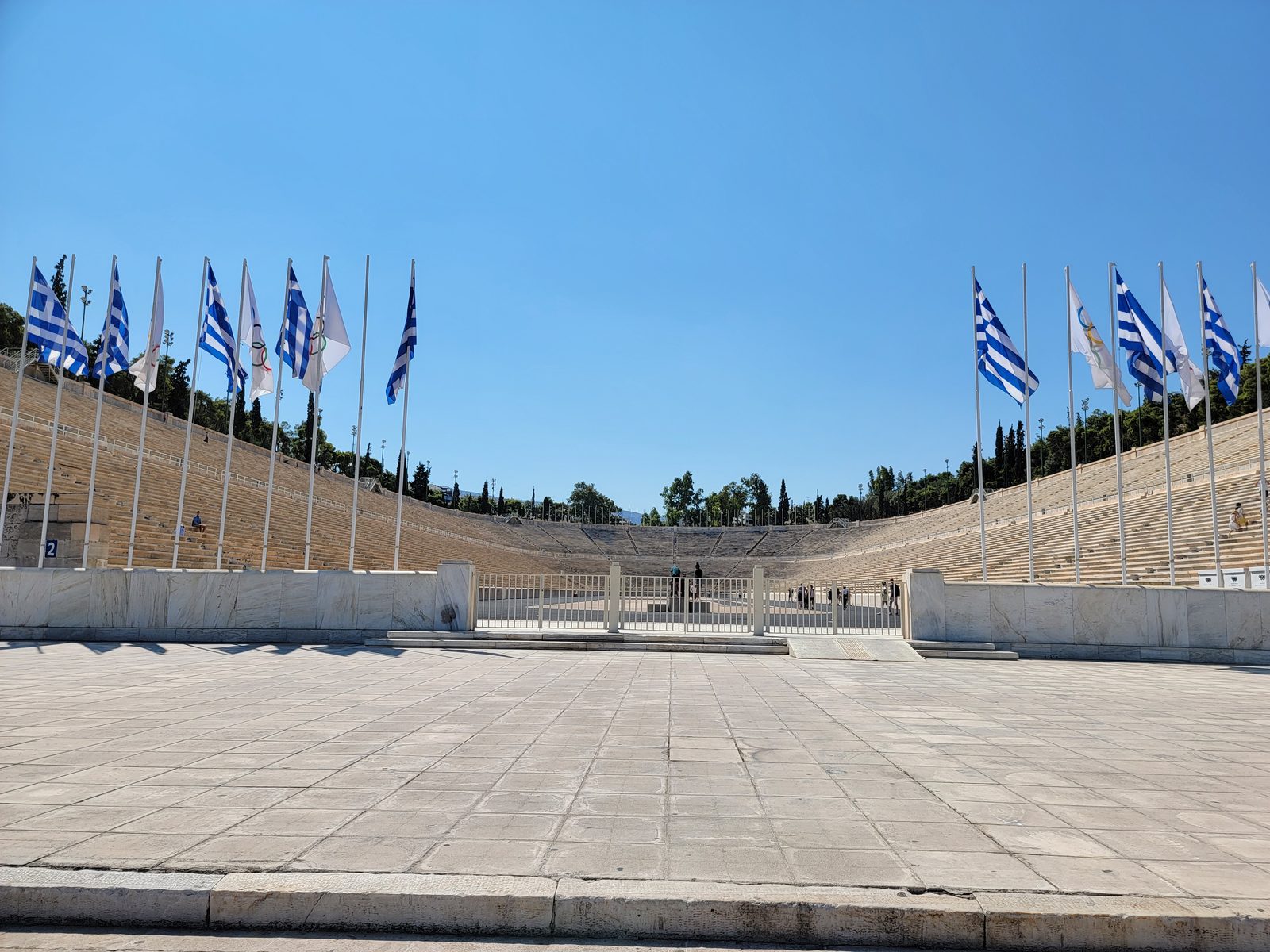 The Panathenaic Stadium in Athens