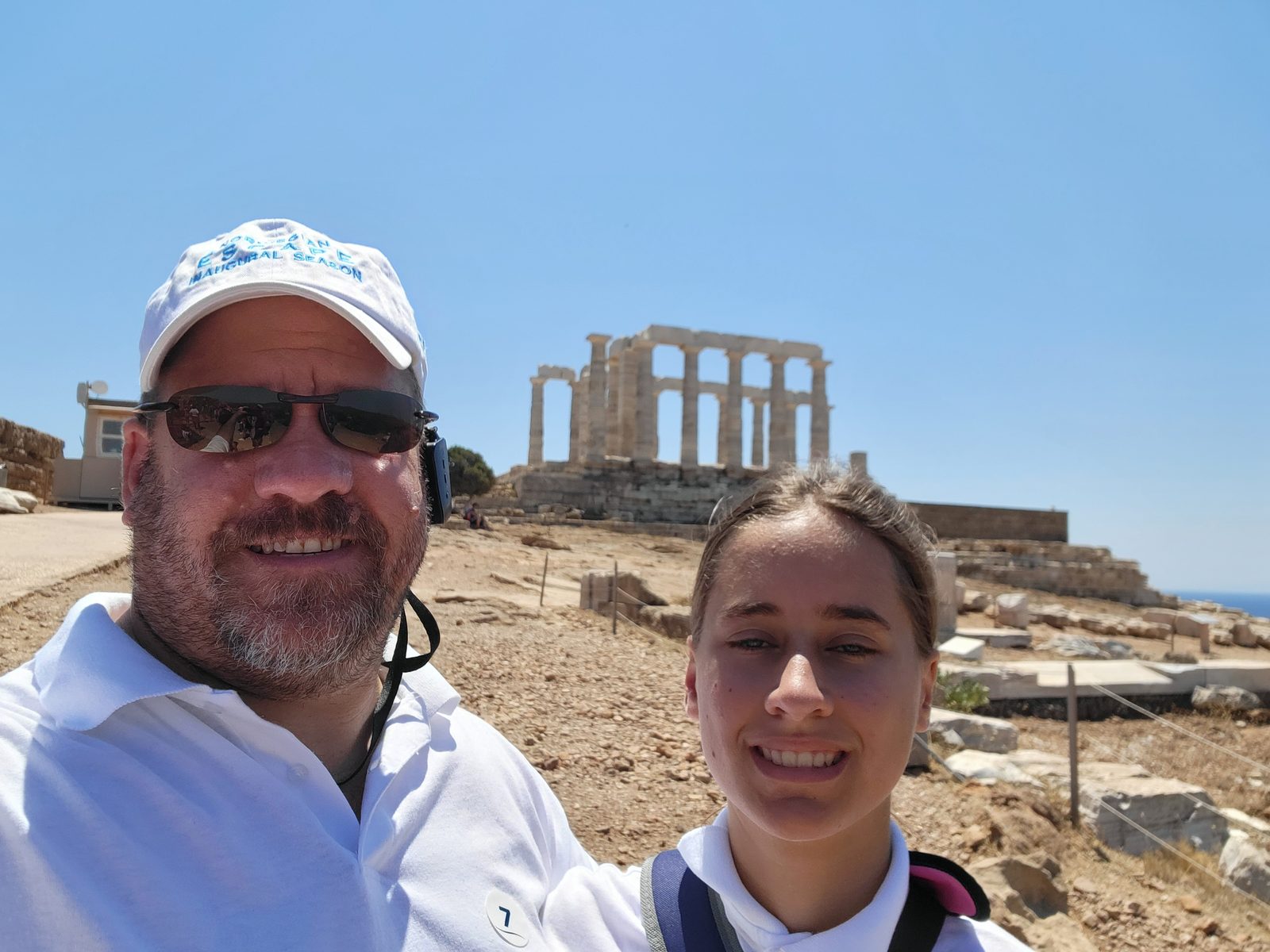 Lisa and me at the temple