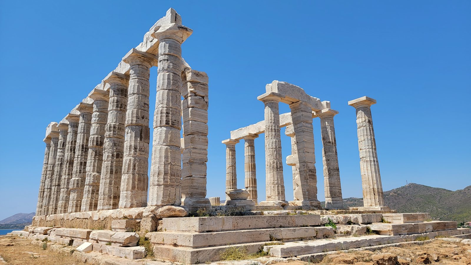 The Temple of Poseidon at Cape Sounion