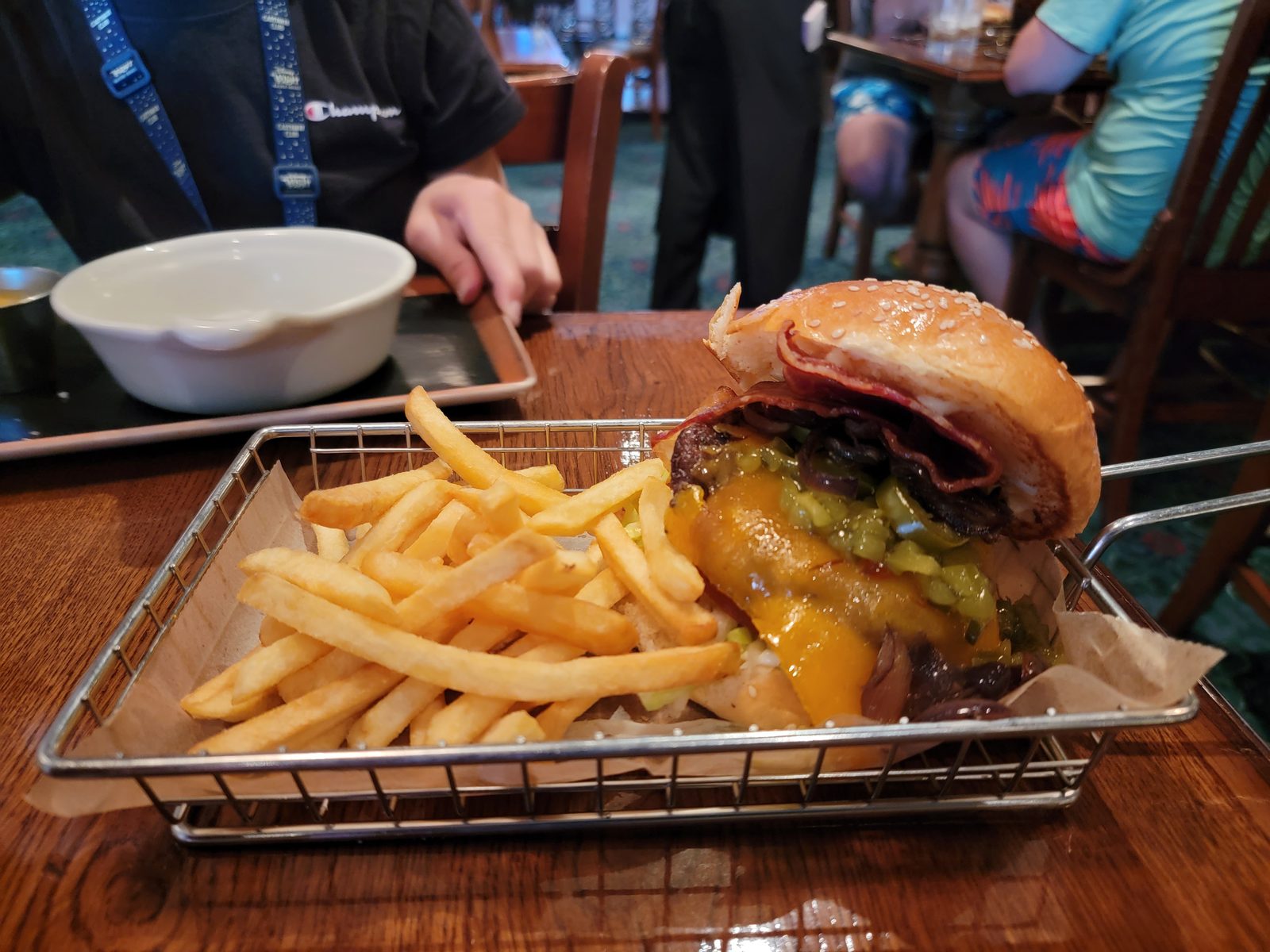 Thomas's burger at O'Sheehan's