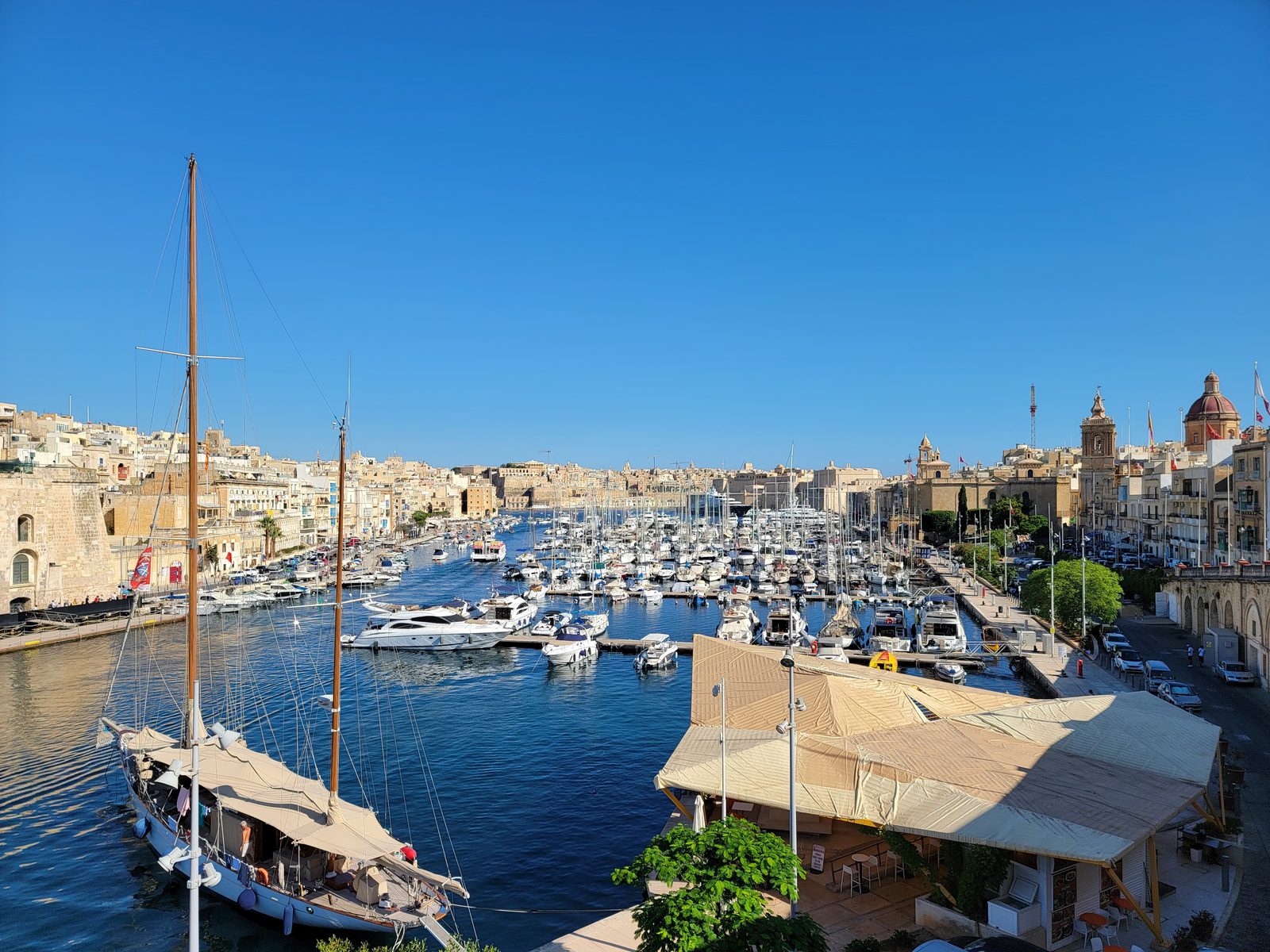 The marina at Birgu