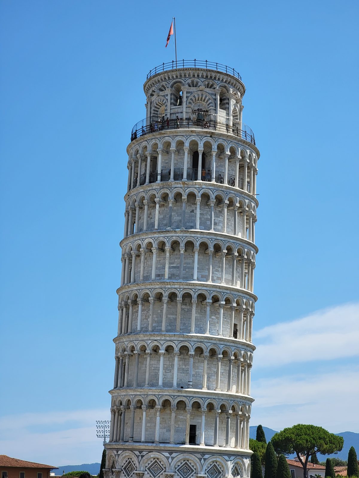 The Leaning Tower in Pisa