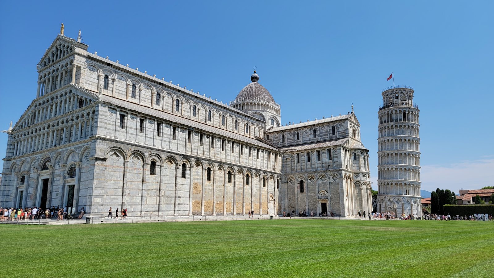 The Duomo and the Leaning Tower in Pisa