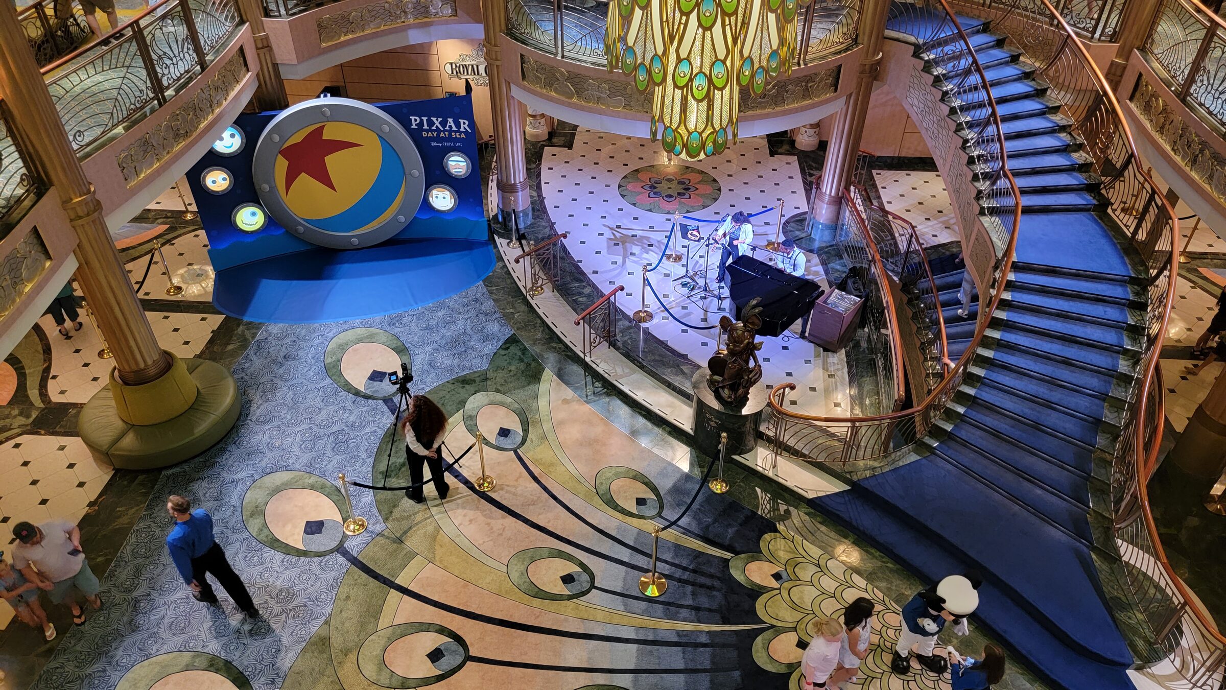 Exploring the ship