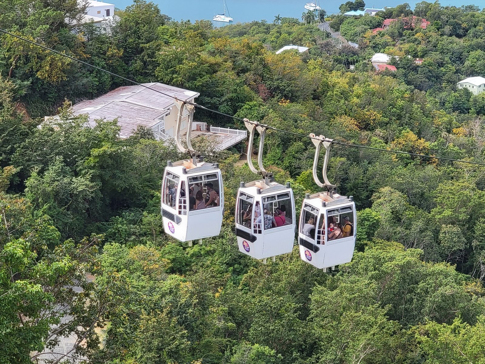 Paradise Point Skyride, St. Thomas