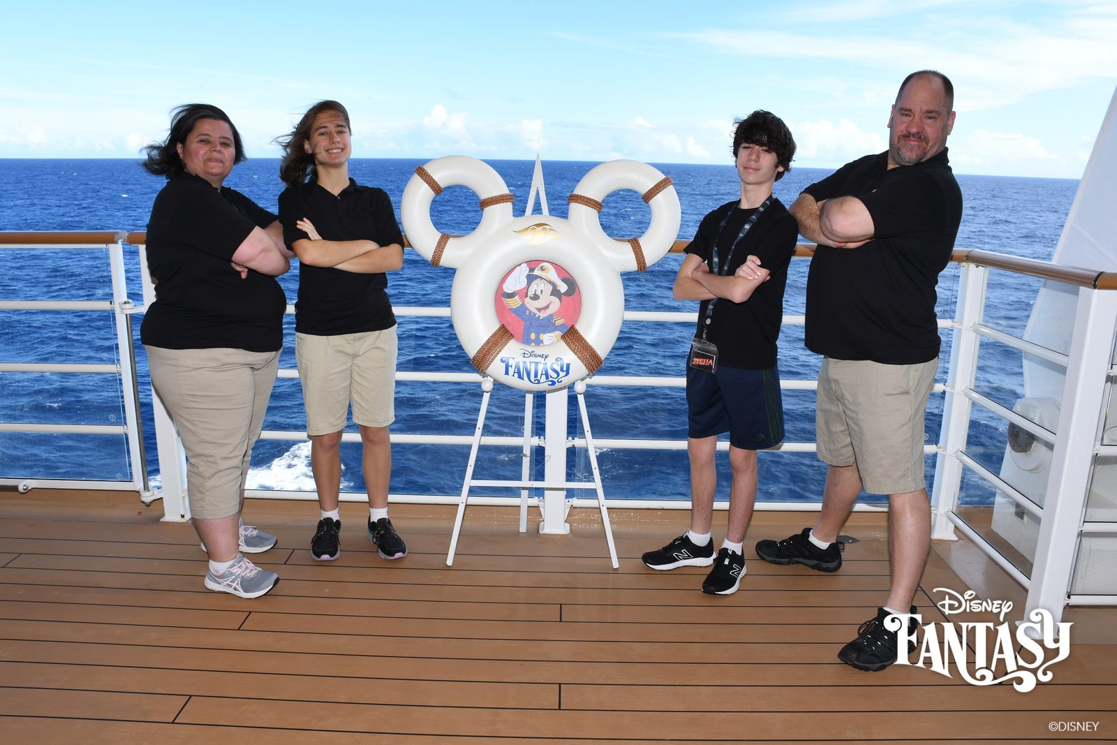 A day at sea on the Fantasy