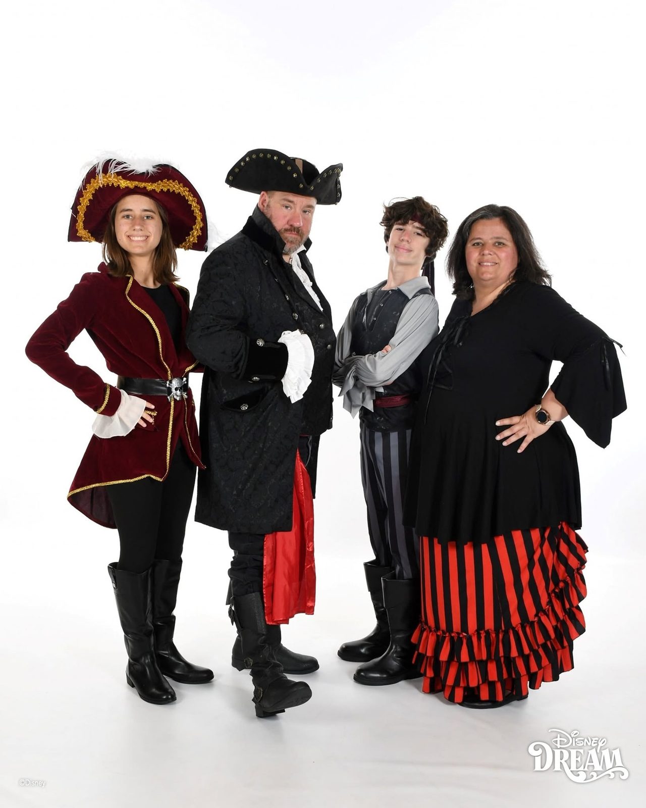 Pirate night on the Disney Dream