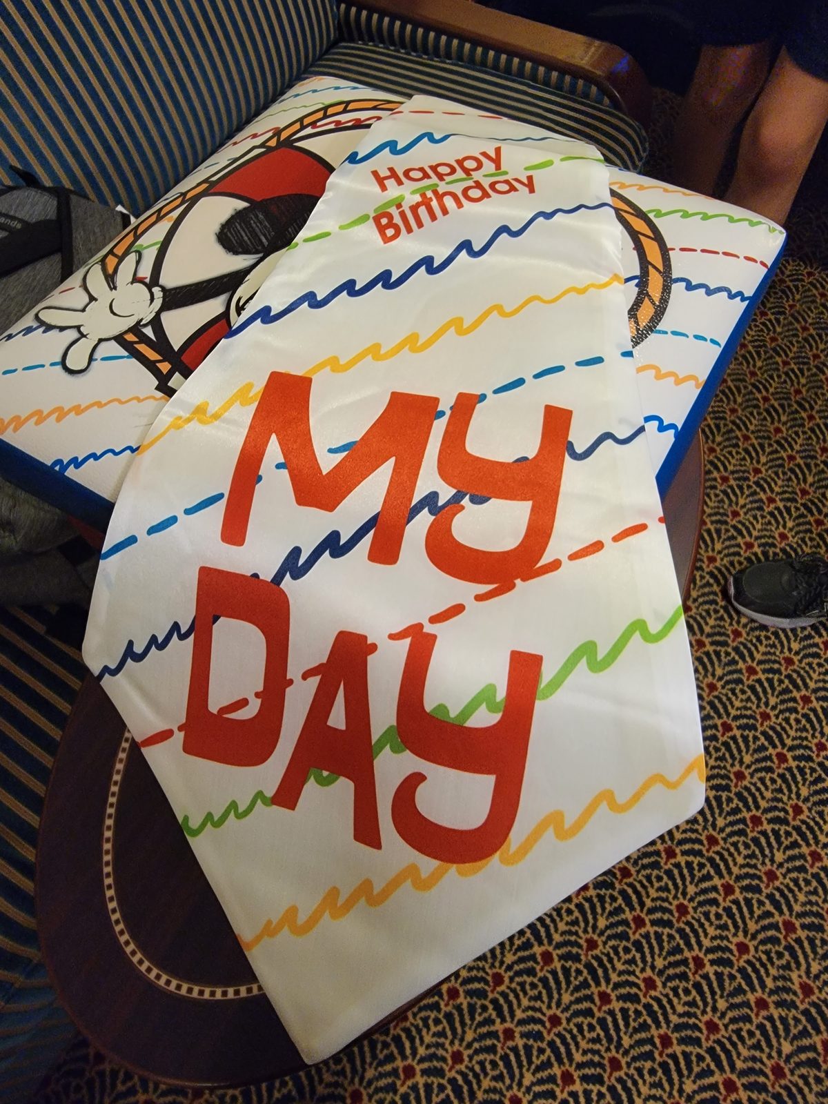 Thomas's Happy Birthday My Day banner on the Dream