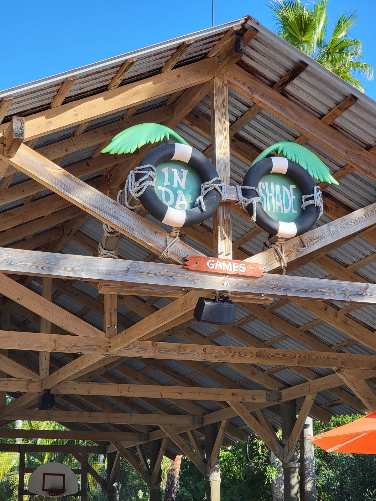 The games pavilion, In Da Shade