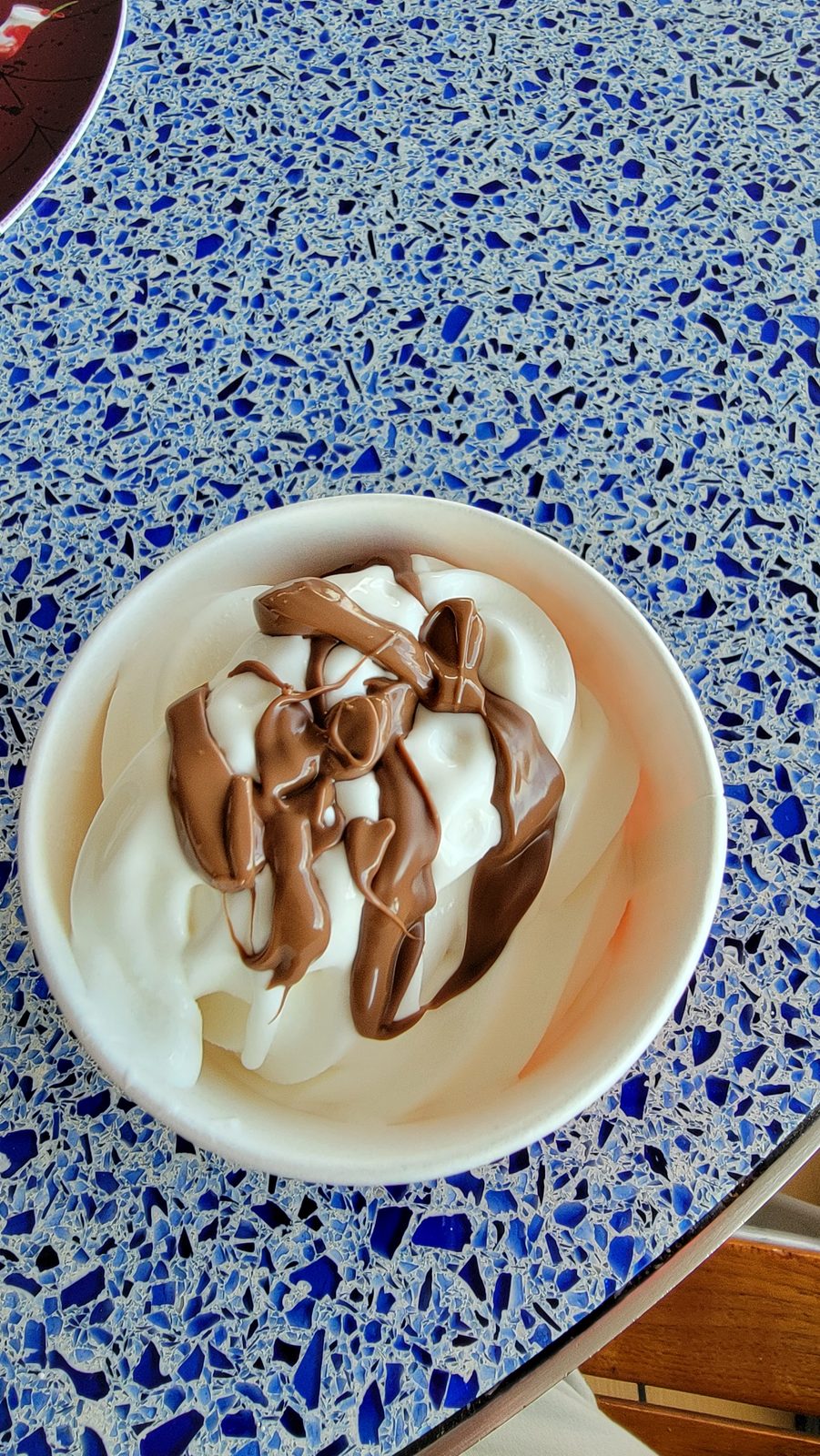 A chocolate swirl treat during our sea day