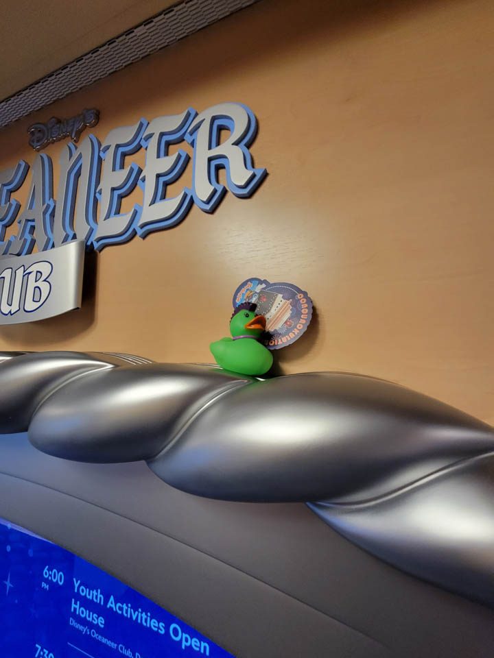 Lisa's rubber duck, found outside the Oceaneer Club