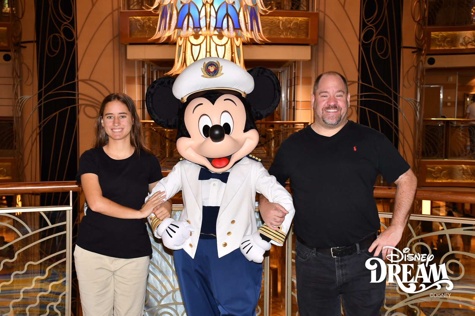 Lisa and me with Captain Mickey