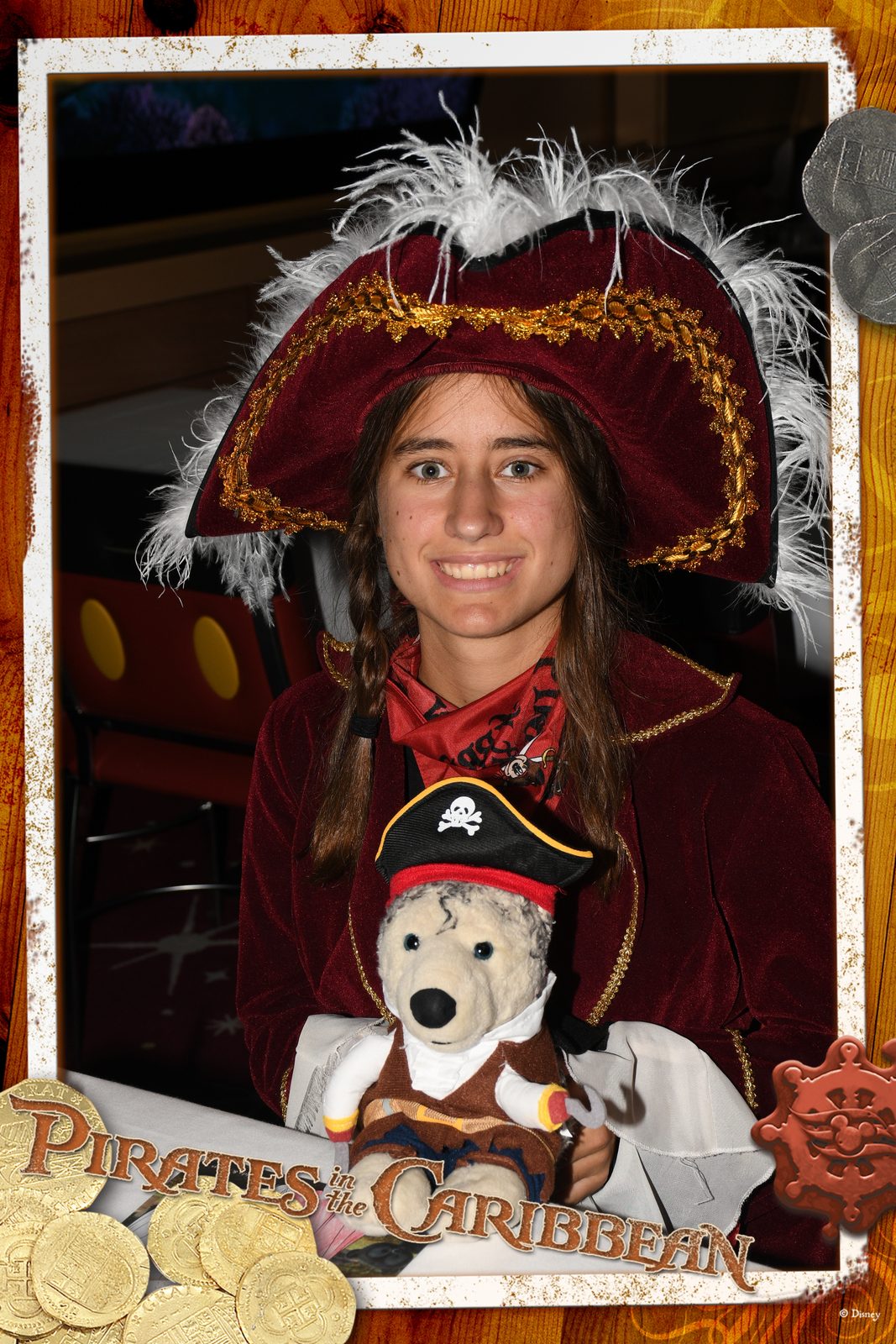 Lisa and Bob ready for Pirate Night