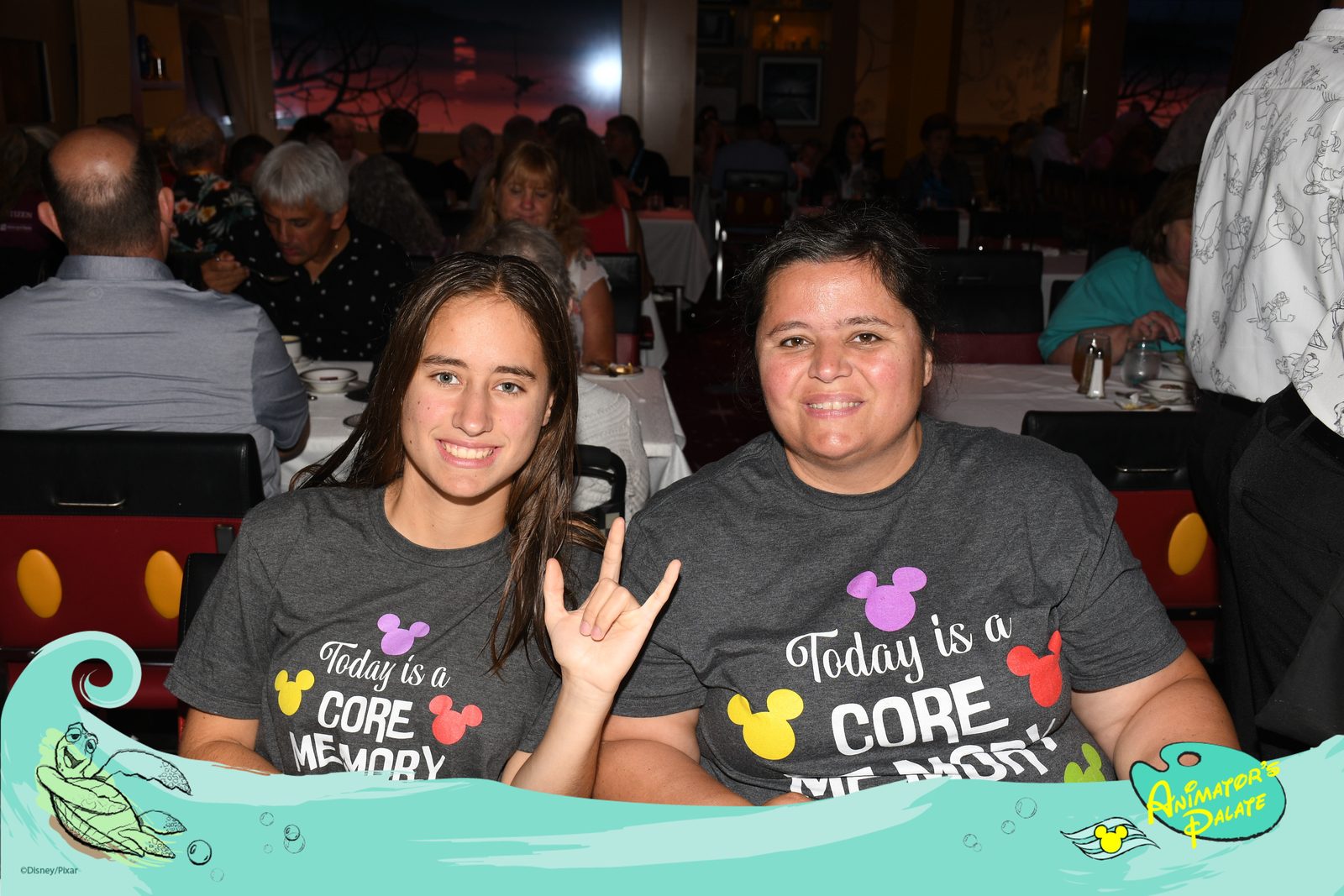 Lisa and Kathy on our Core Memory Day