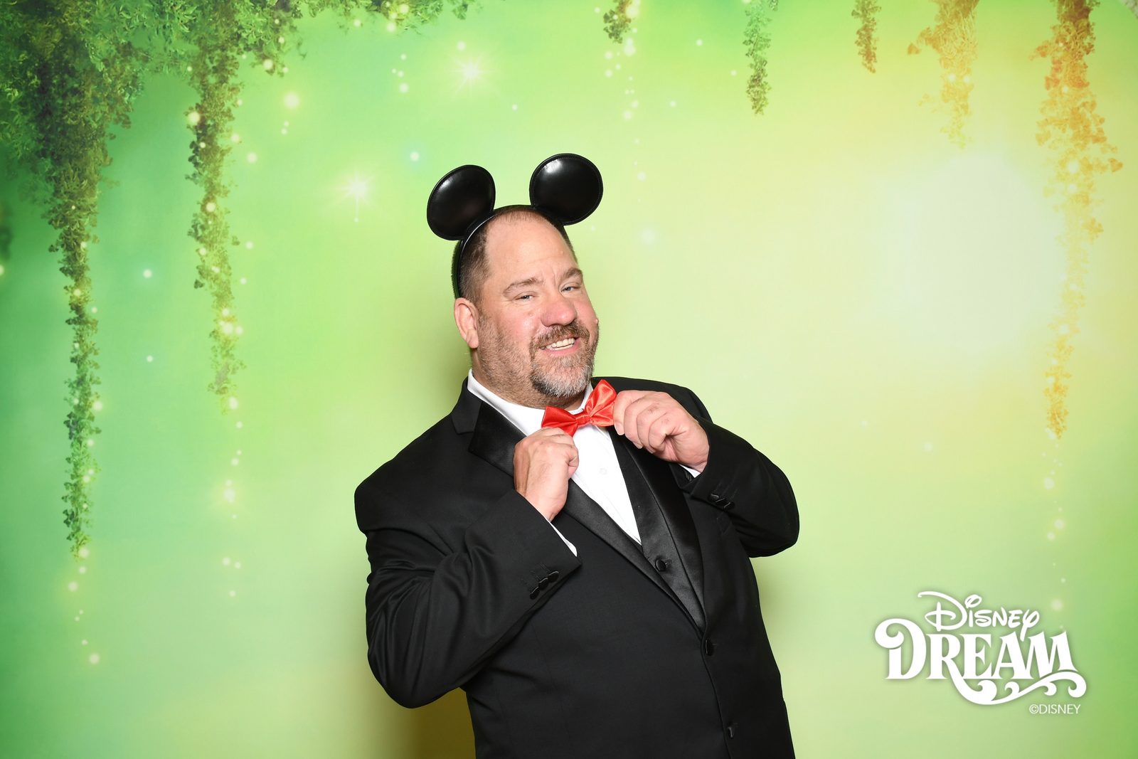 Michael in his formal portrait on the Disney Dream