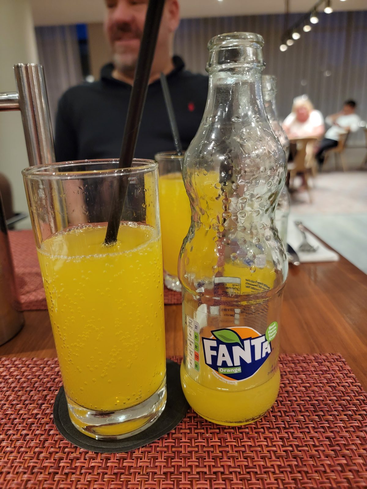 European Fanta with dinner at Jack's