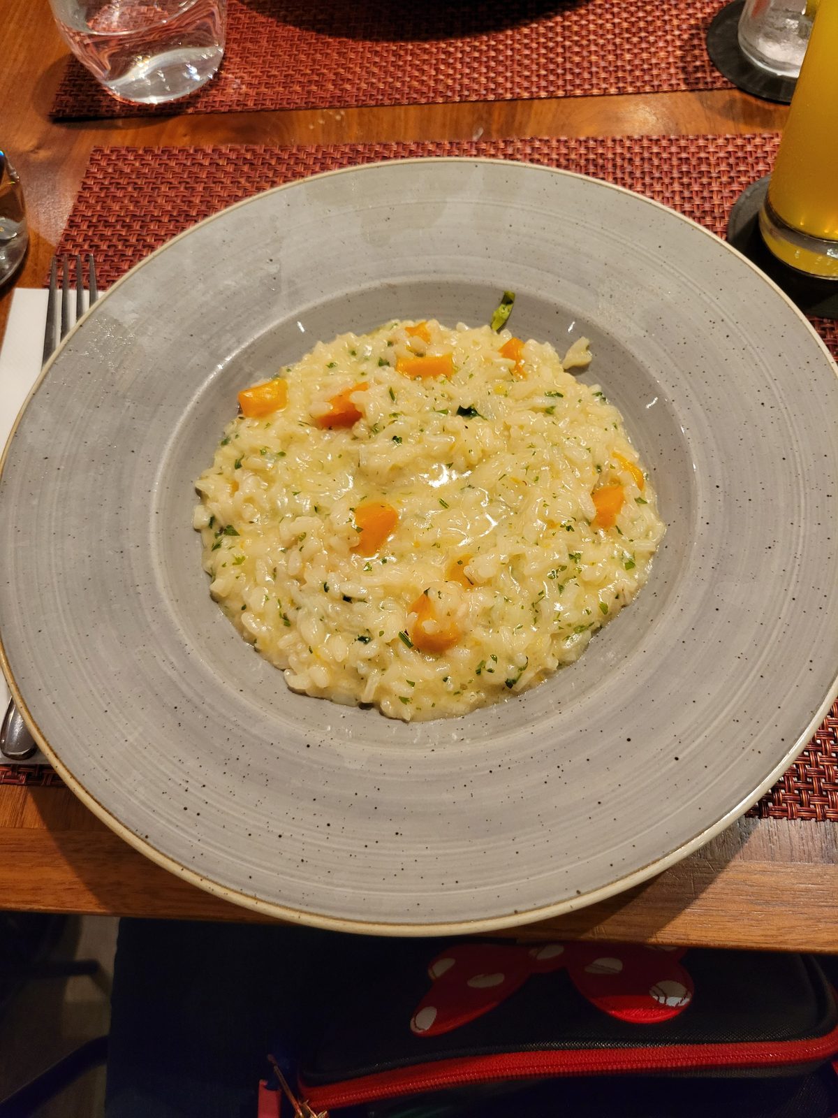 Lisa's risotto at Jack's