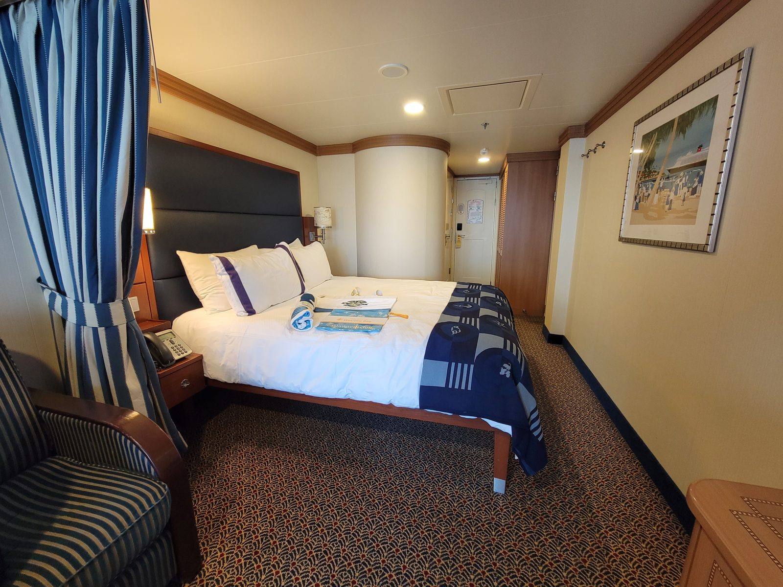 Our verandah stateroom on the Dream