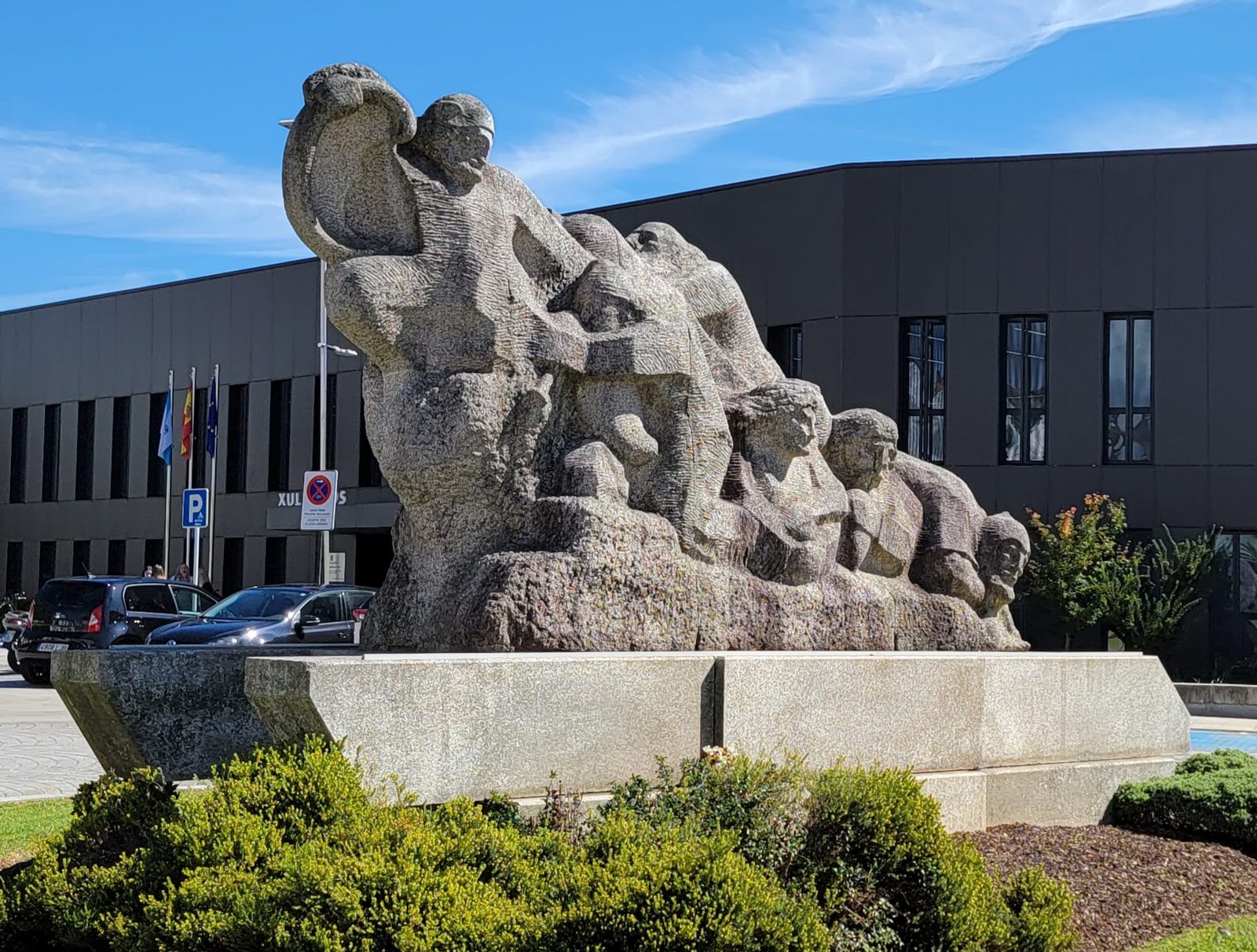 Stone monument in Tui