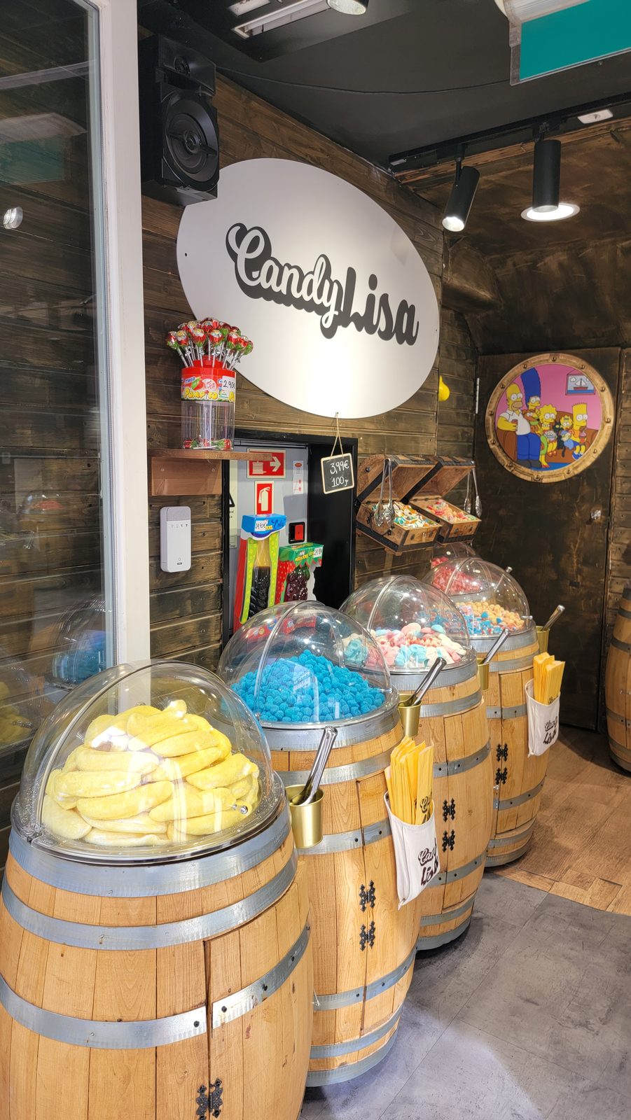 A candy shop near Praça da Figueira in Lisbon