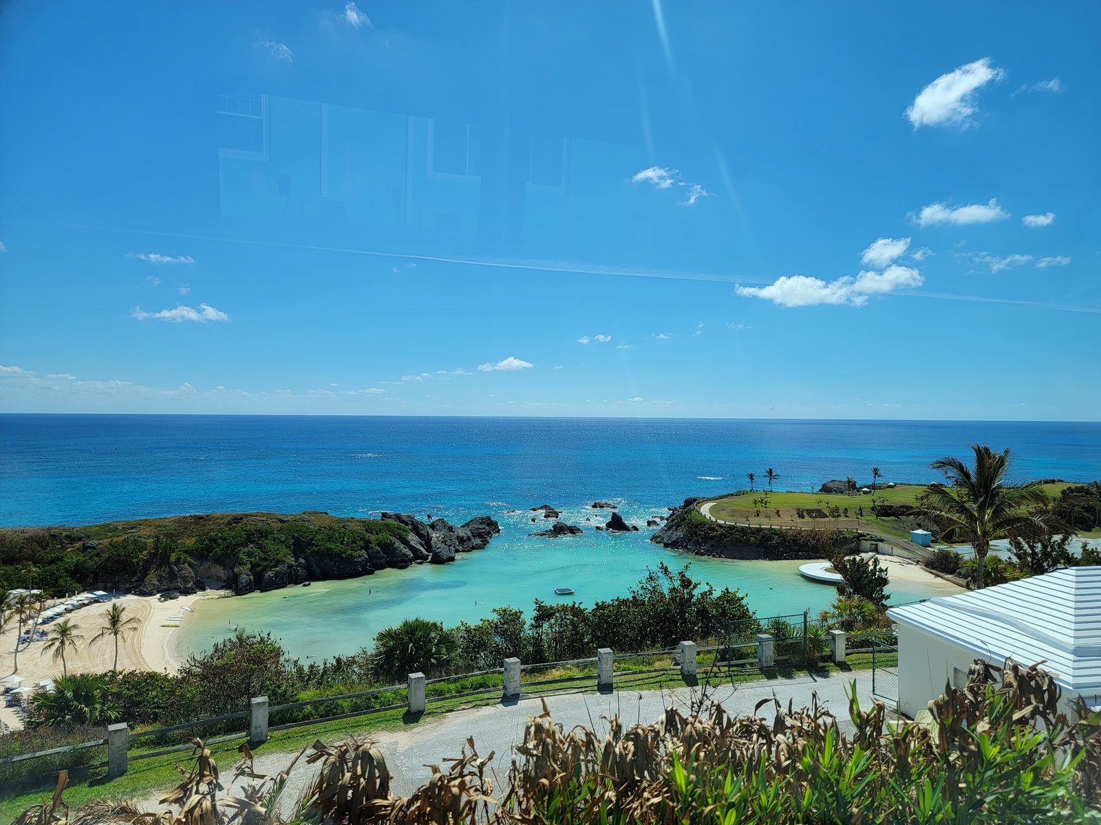 The view near Gibbs Hill Lighthouse