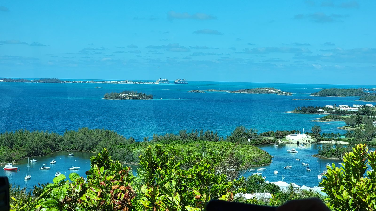 The view from Gibbs Hill Lighthouse