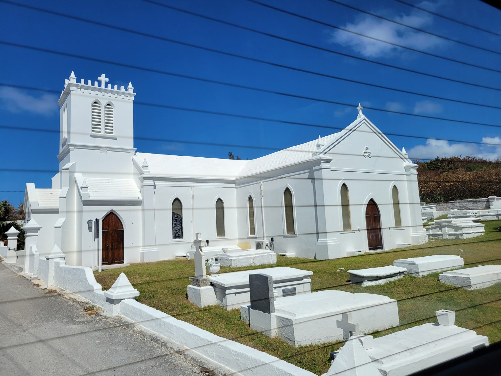 St. Anne's Church along the road