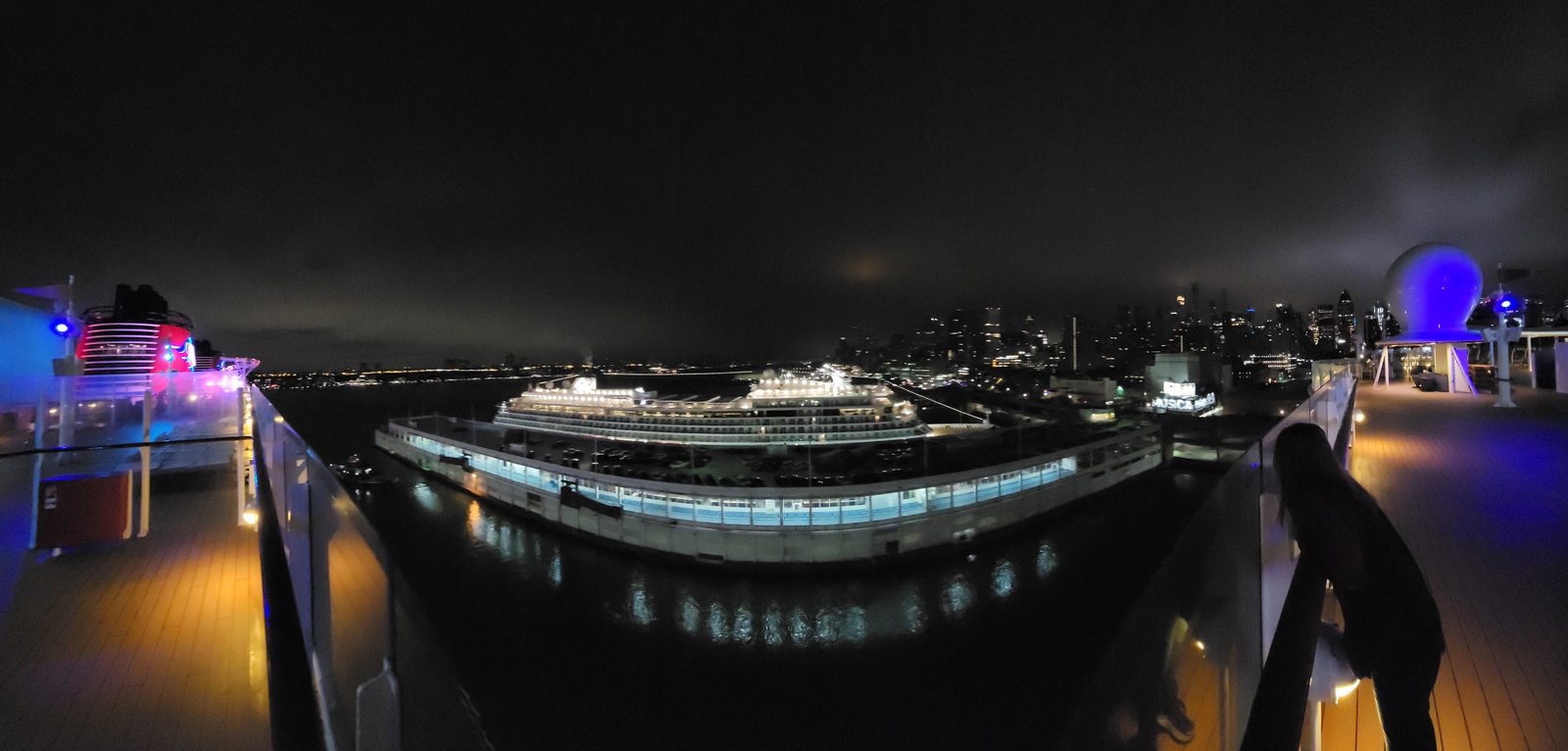 The harbor before sunrise