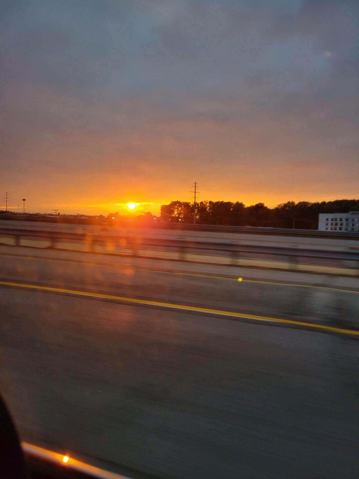 Sunset on the drive home